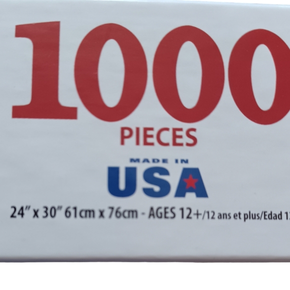 White Mountain Puzzle 1000 Pieces  Movie Classics Theme 24"x30" - Picture 4 of 6